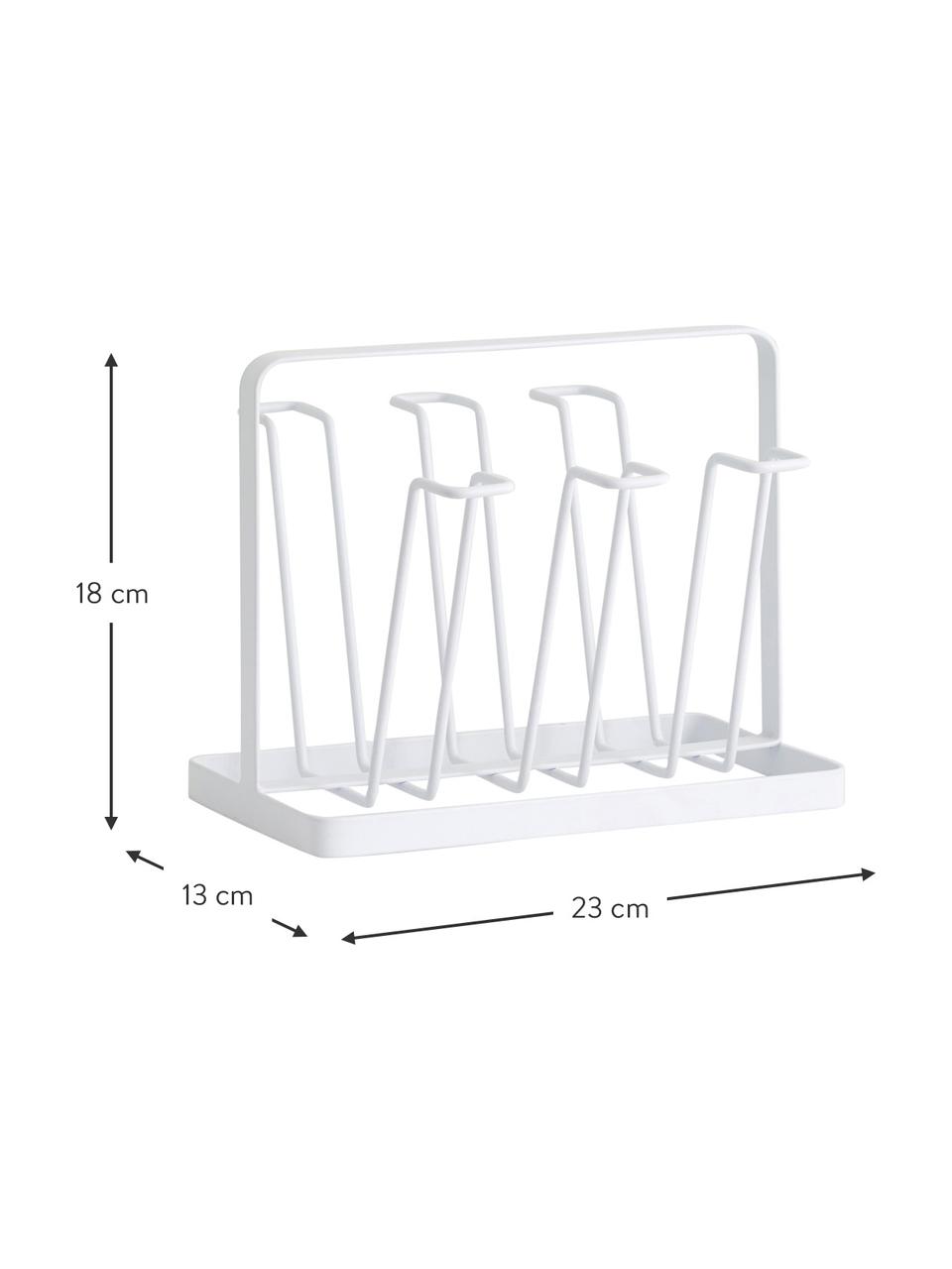 Bakvorm Verbenis van porselein in zwart, Metaal, gecoat, Wit, B 23 x H 18 cm