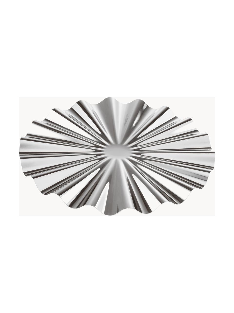 Podložka pod talíř z nerezové oceli Kyma, Nerezová ocel 18/10, leštěná, Lesklá stříbrná, Ø 33 cm
