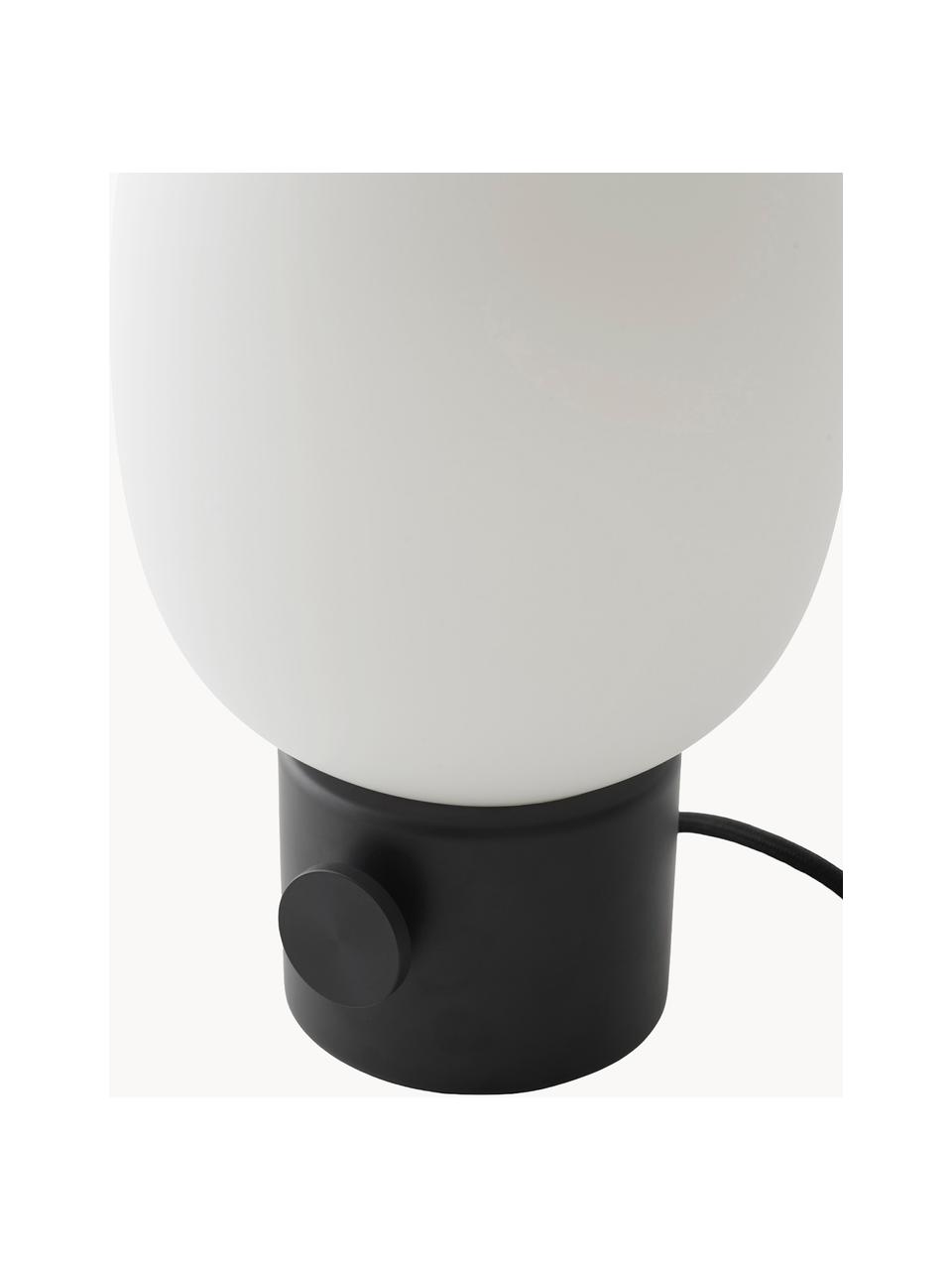 Lampa stołowa z funkcją przyciemniania JWDA, W 29 cm, Biały, czarny, Ø 17 x W 29 cm