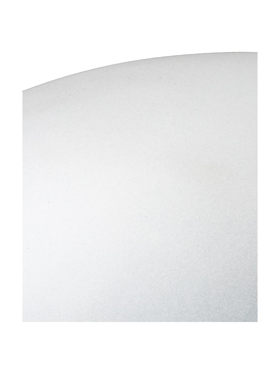 Lámpara de suelo de exterior Apollo, con enchufe, Plástico, Blanco, Ø 55 x Al 41 cm