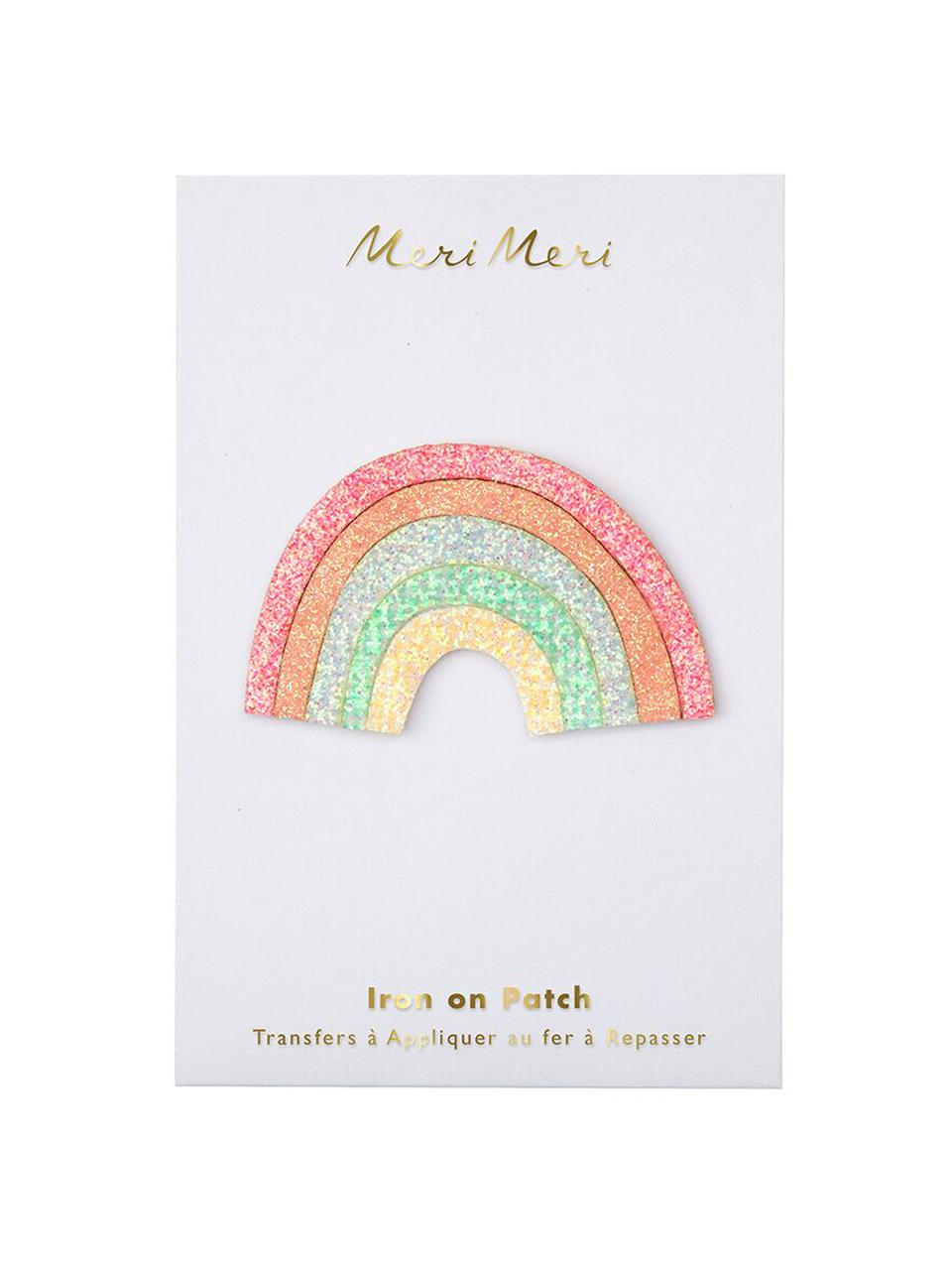 Parche Rainbow, Algodón de canvas, Multicolor, An 8 x Al 11 cm