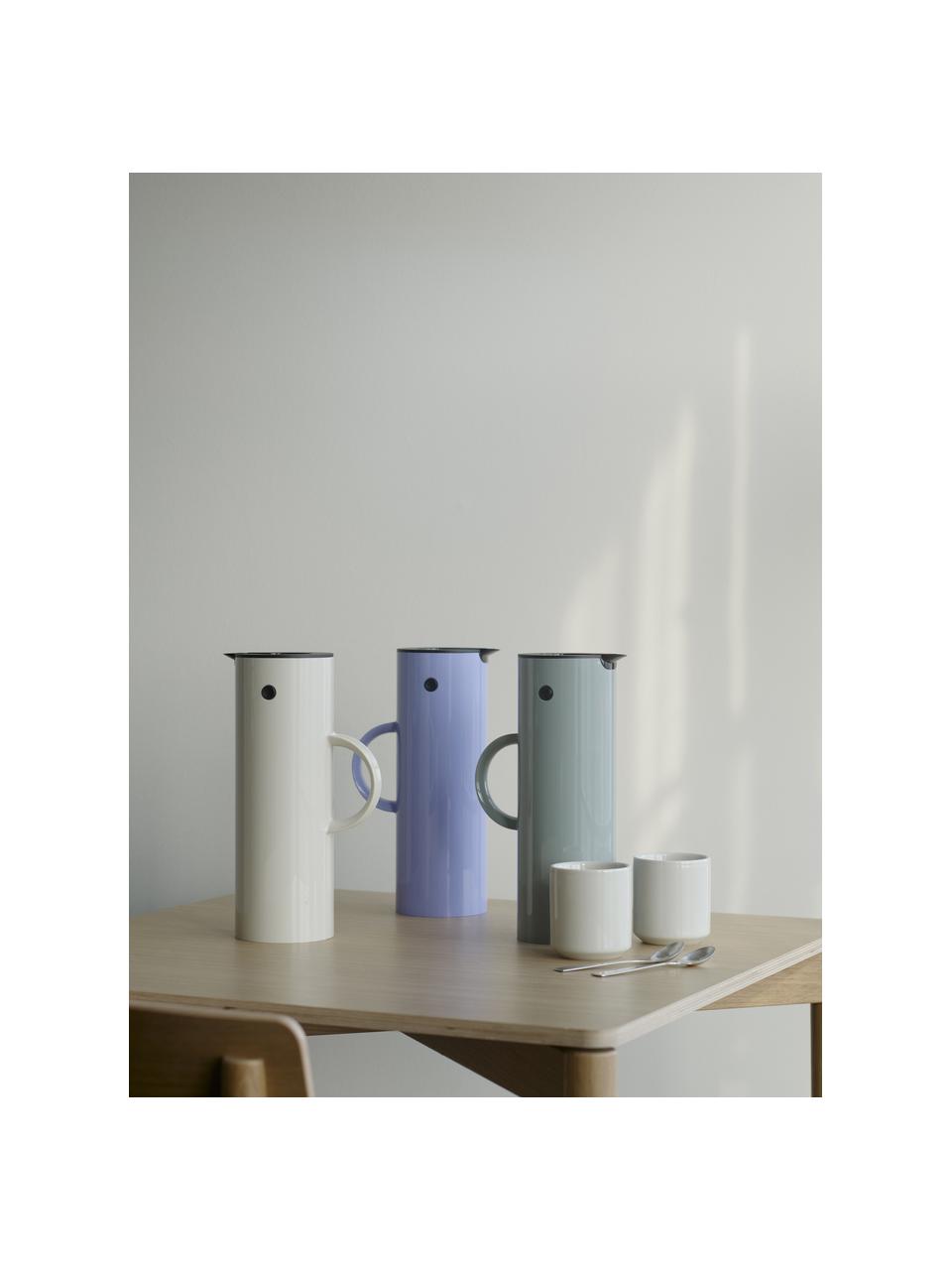 Thermoskan EM77, 1 L, ABS kunststof met glasinzet, Beige, glanzend, 1 L