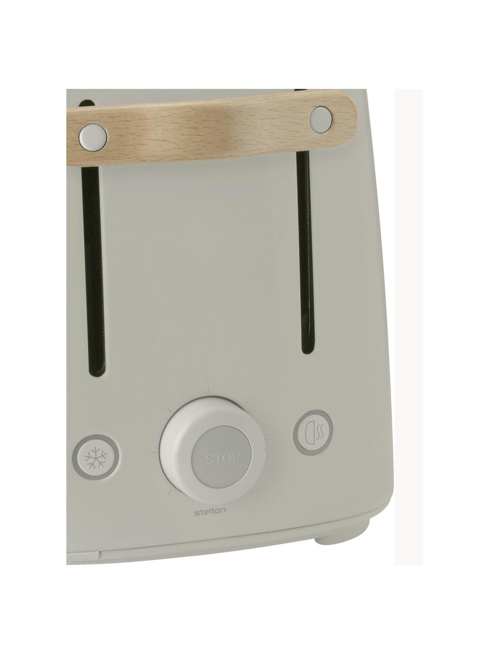 Tostapane Emma, Manico: legno di faggio, Beige chiaro, opaco, Larg. 31 x Alt. 20 cm