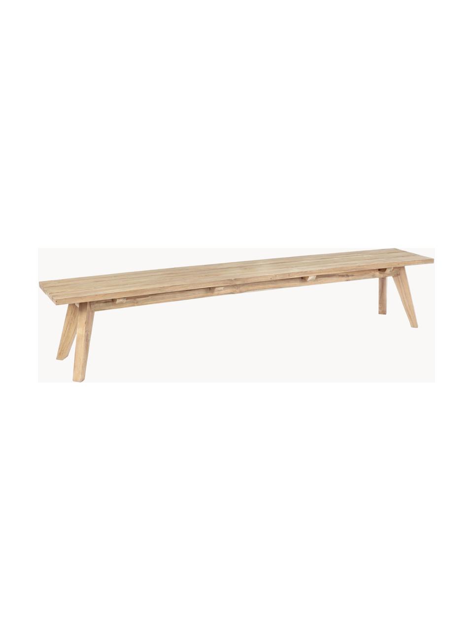 Banc de jardin teck Kendari, Bois de teck recyclé et non traité
Certifié FSC, Teck, l 240 x h 45 cm