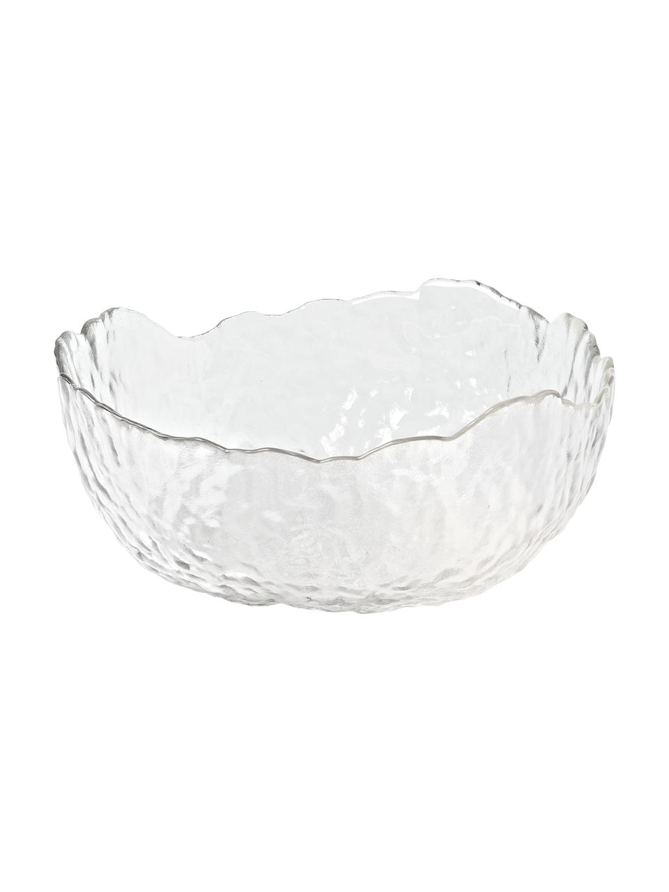 Schüssel-Set Arlo aus Glas, 2-tlg., Glas, Transparent, Set mit verschiedenen Größen