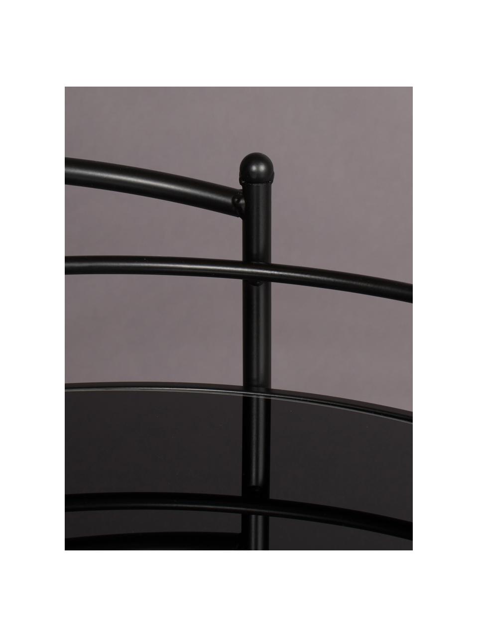 Wózek barowy Solos, Stelaż: metal malowany proszkowo , Czarny, S 55 x W 64 cm