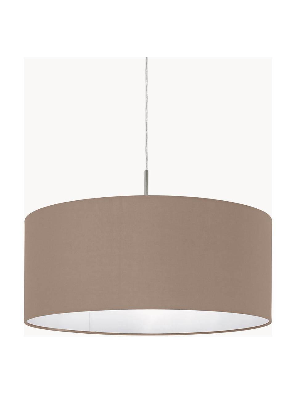 Lampa wisząca Parry, Taupe, Ø 53 x W 23 cm