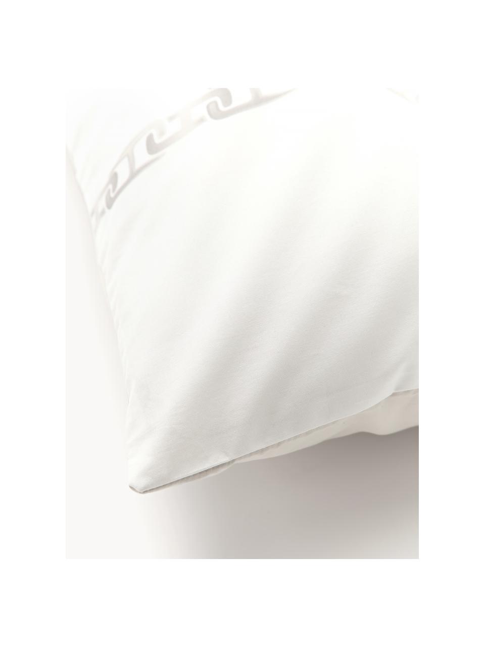 Funda de almohada de percal Ciana, Beige, An 45 x L 110 cm