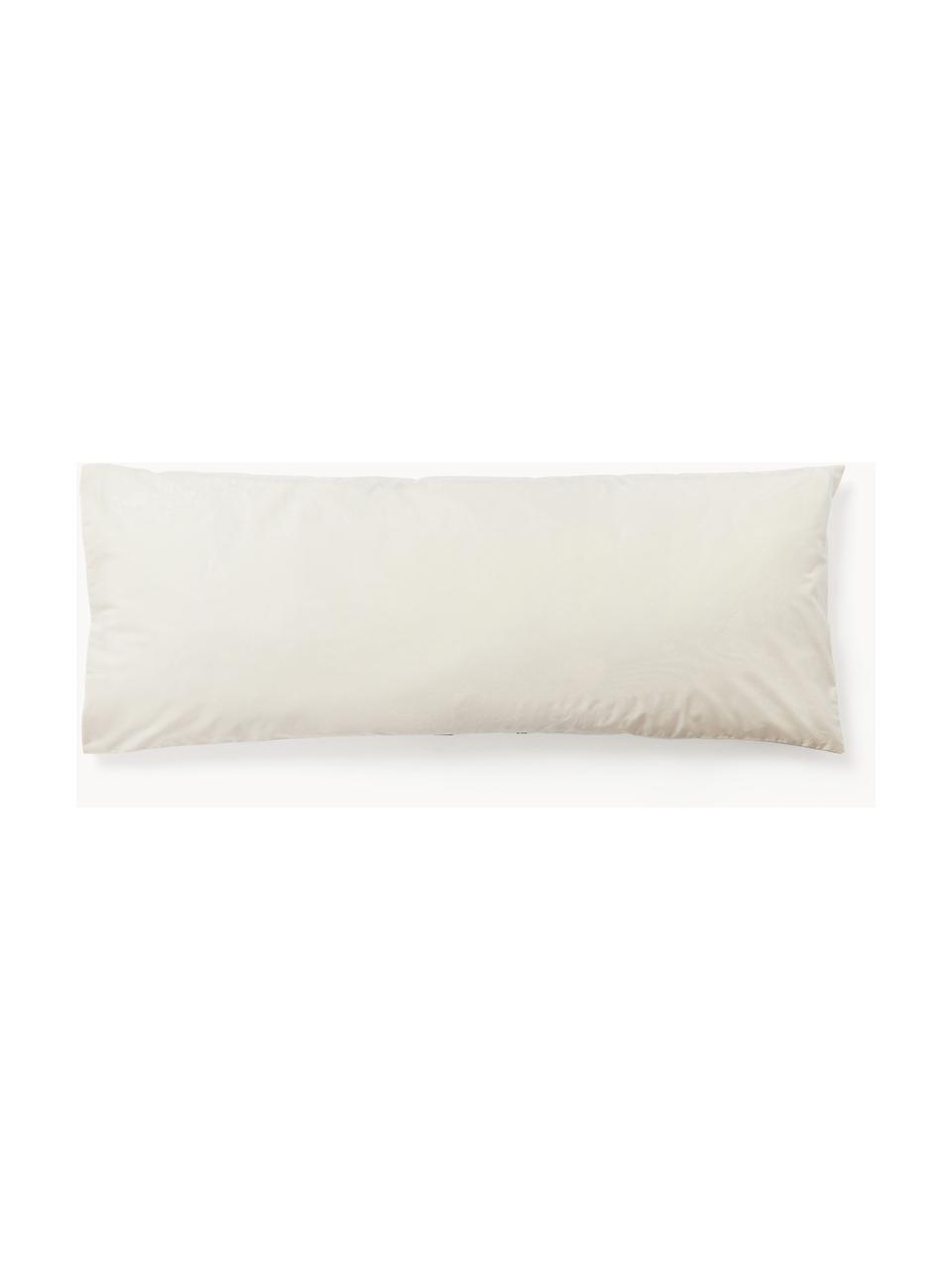 Funda de almohada de percal Ciana, Beige, An 45 x L 110 cm