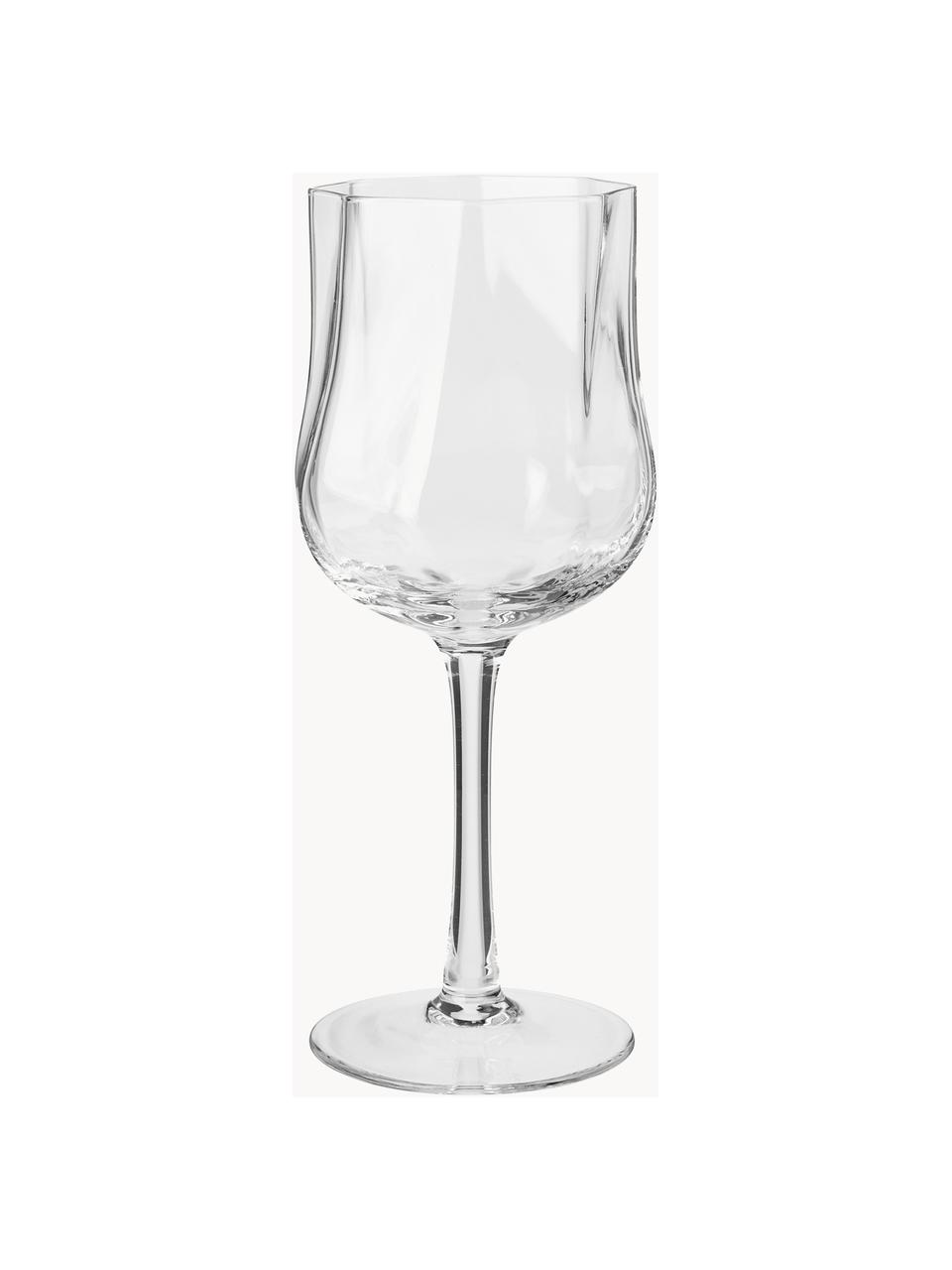 Bicchieri da vino rosso in vetro soffiato Limjord 4 pz, Vetro soffiato, Trasparente, Ø 9 x Alt. 21 cm, 400 ml