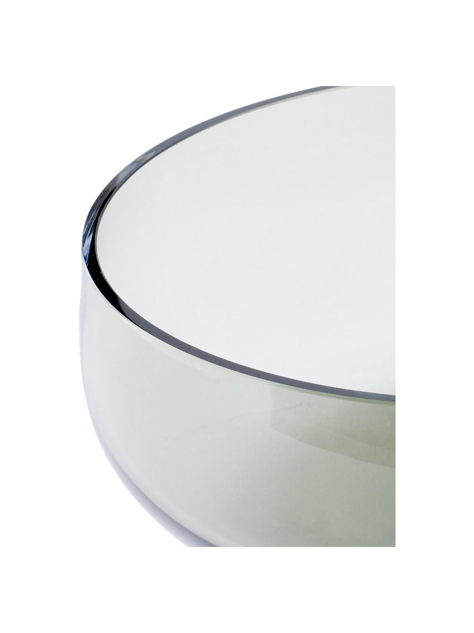Grande coupe design Échasse Ø 30 cm, Vert, doré, Ø 30 x haut. 14 cm