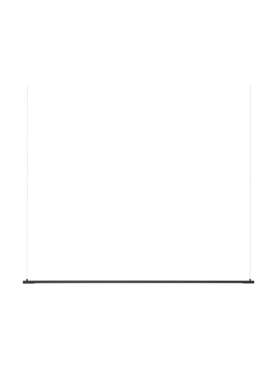 Velké závěsné svítidlo Elettra, Černá, Š 120 cm, V 2 cm