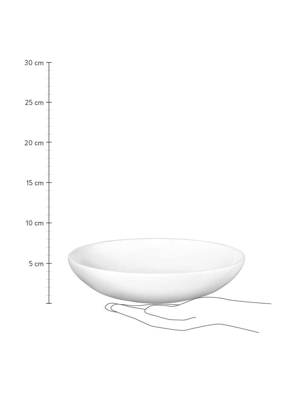 Talerz głęboki z porcelany kostnej à table, 6 szt., Porcelana kostna (Fine Bone China)

Porcelana kostna to miękka porcelana wyróżniająca się wyjątkowym, półtransparentnym połyskiem, Biały, Ø 22 x W 5 cm