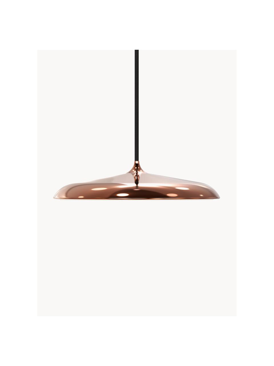 Petite suspension LED Artist, Cuivre, Ø 25 x haut. 6 cm