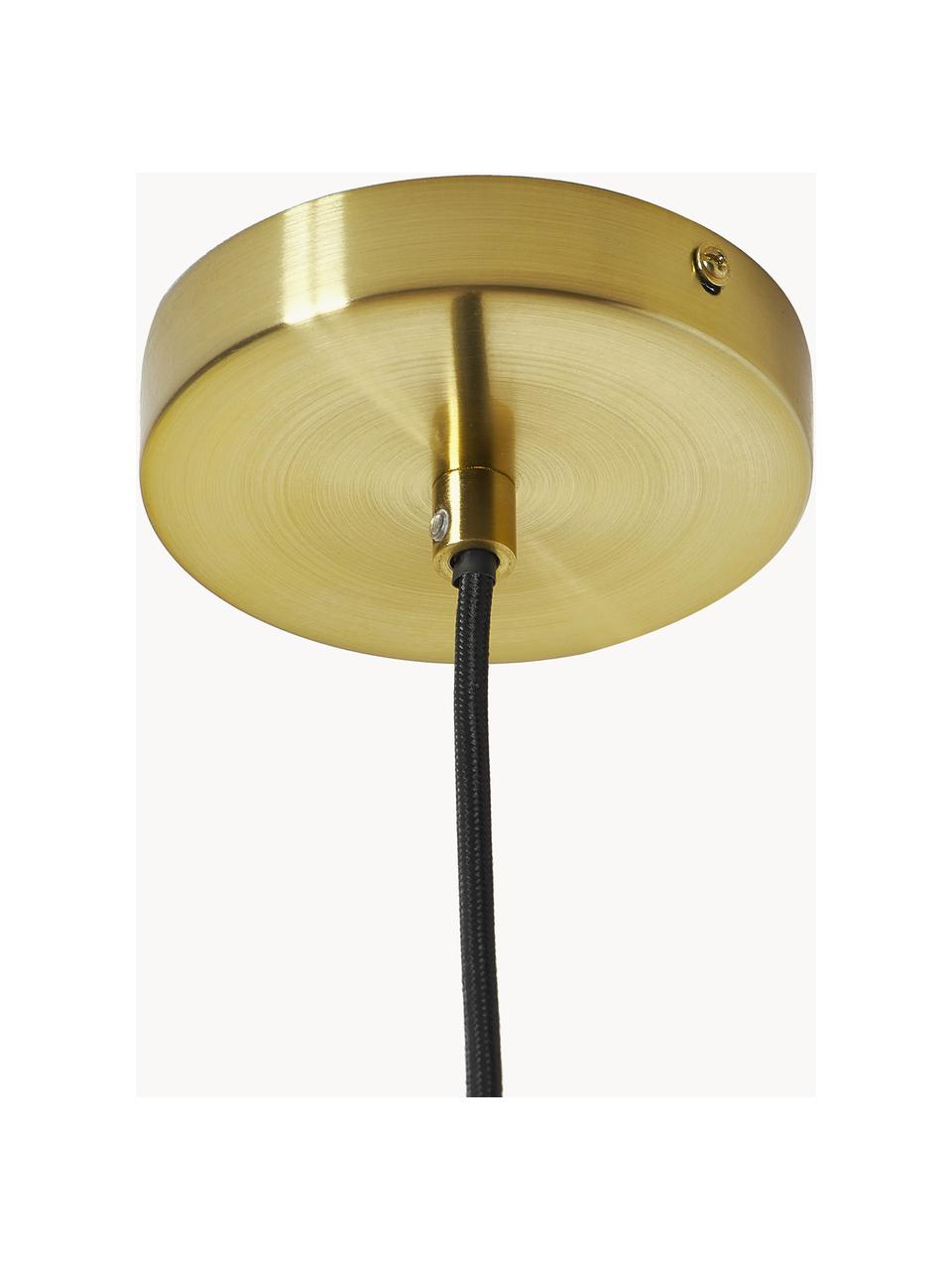 Kleine hanglamp Paris, Goudkleurig, Ø 6 x H 28 cm