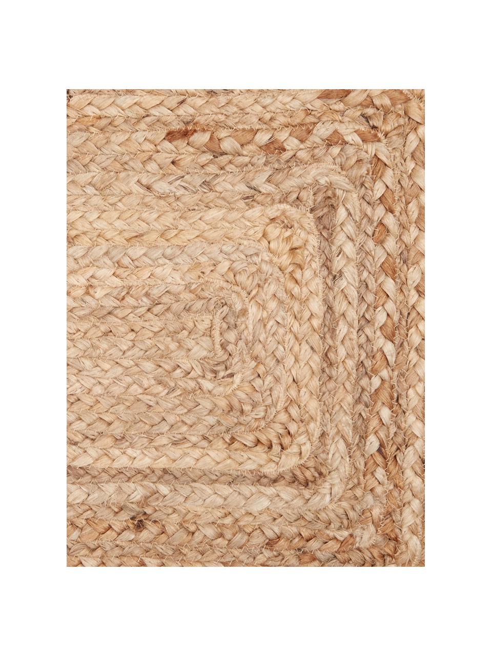 Jute-Tischläufer Ural, 100% jute, Beige, 50 x 150 cm