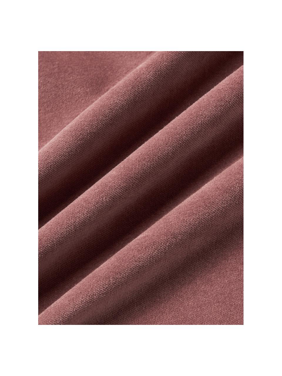 Housse de coussin en velours Dana, 100 % coton

Le matériau est certifié STANDARD 100 OEKO-TEX®, 21.HCN.84376, Hohenstein, Vieux rose, larg. 60 x long. 60 cm