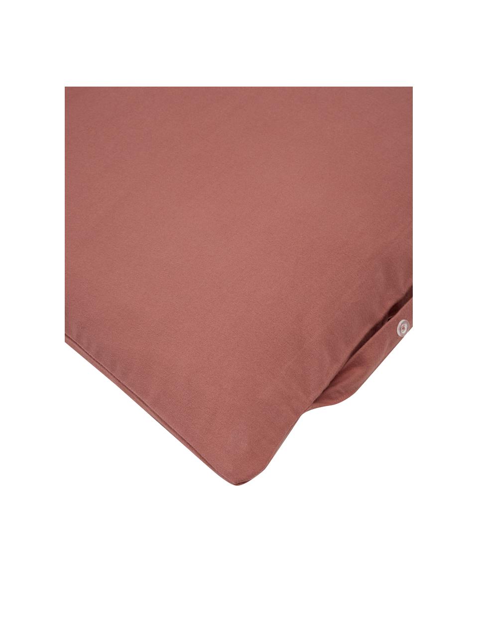 Poszewka na poduszkę z flaneli Erica, 2 szt., Blady różowy, S 40 x D 80 cm