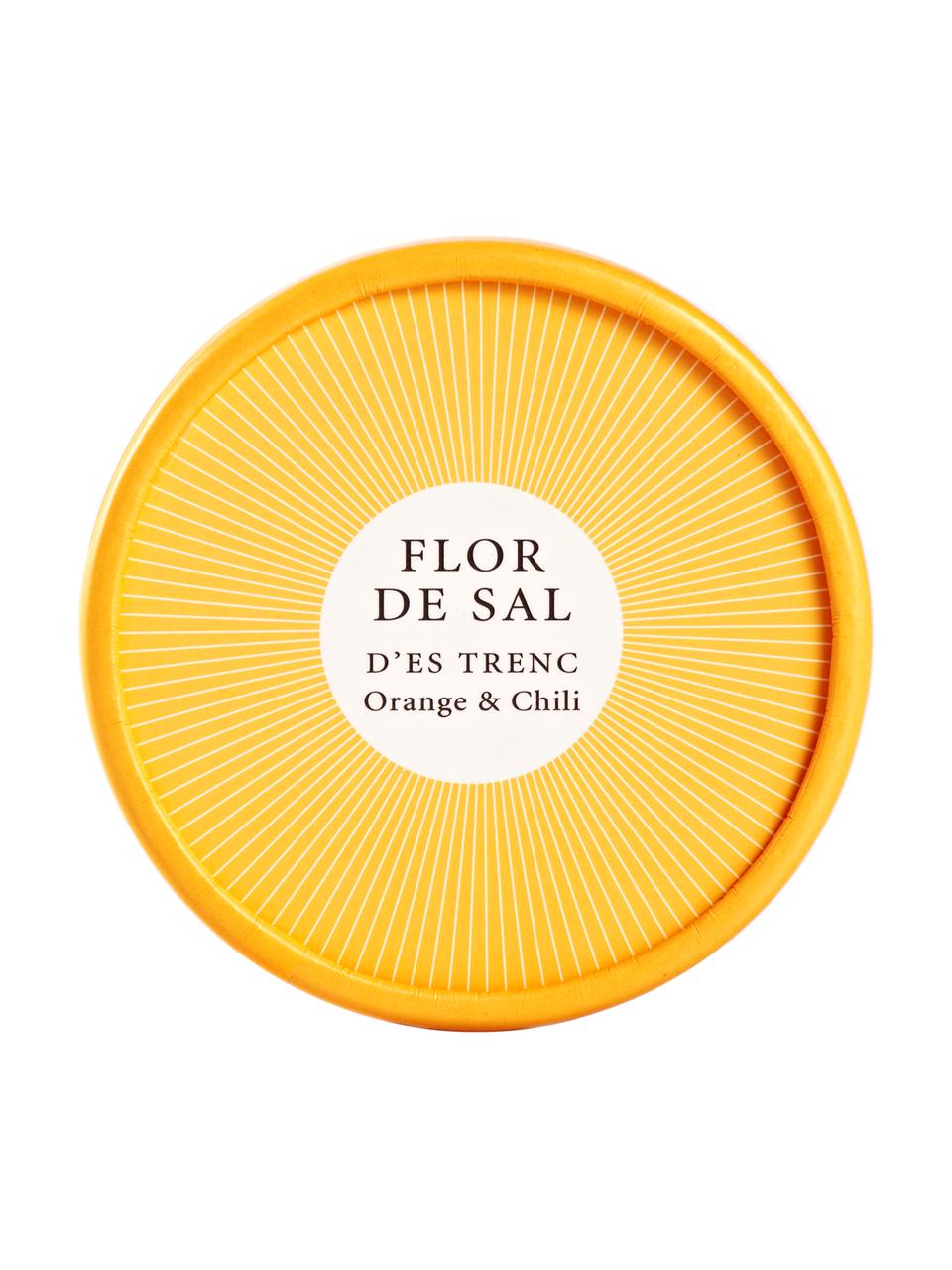 Gewürzsalz Flor de Sal d´Es Trenc (Orange & Chili), Dose: Pappmembran, Gelb, 150 g