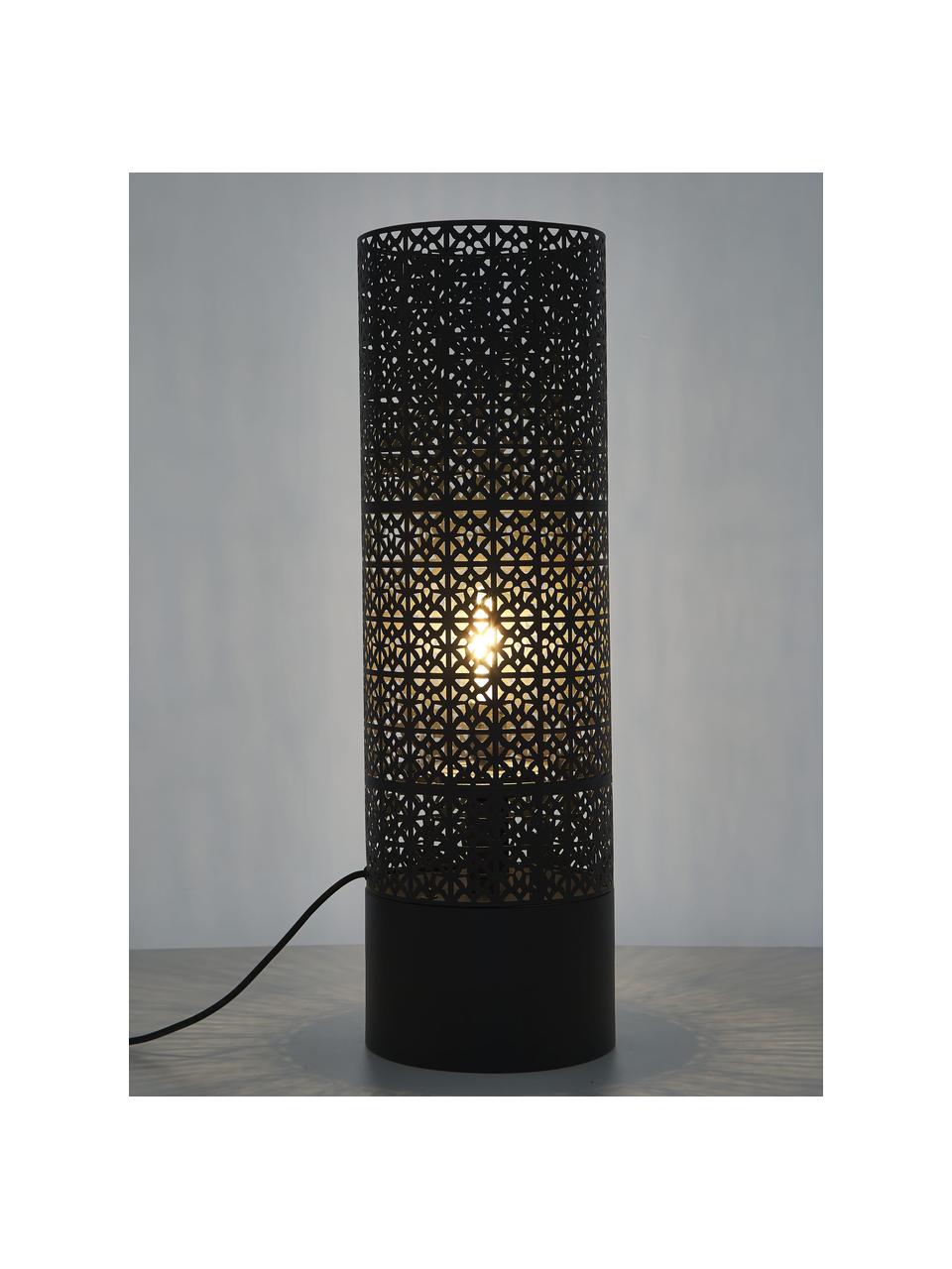 Lampa podłogowa z wtyczką Maison, Czarny, Ø 24 x W 78 cm