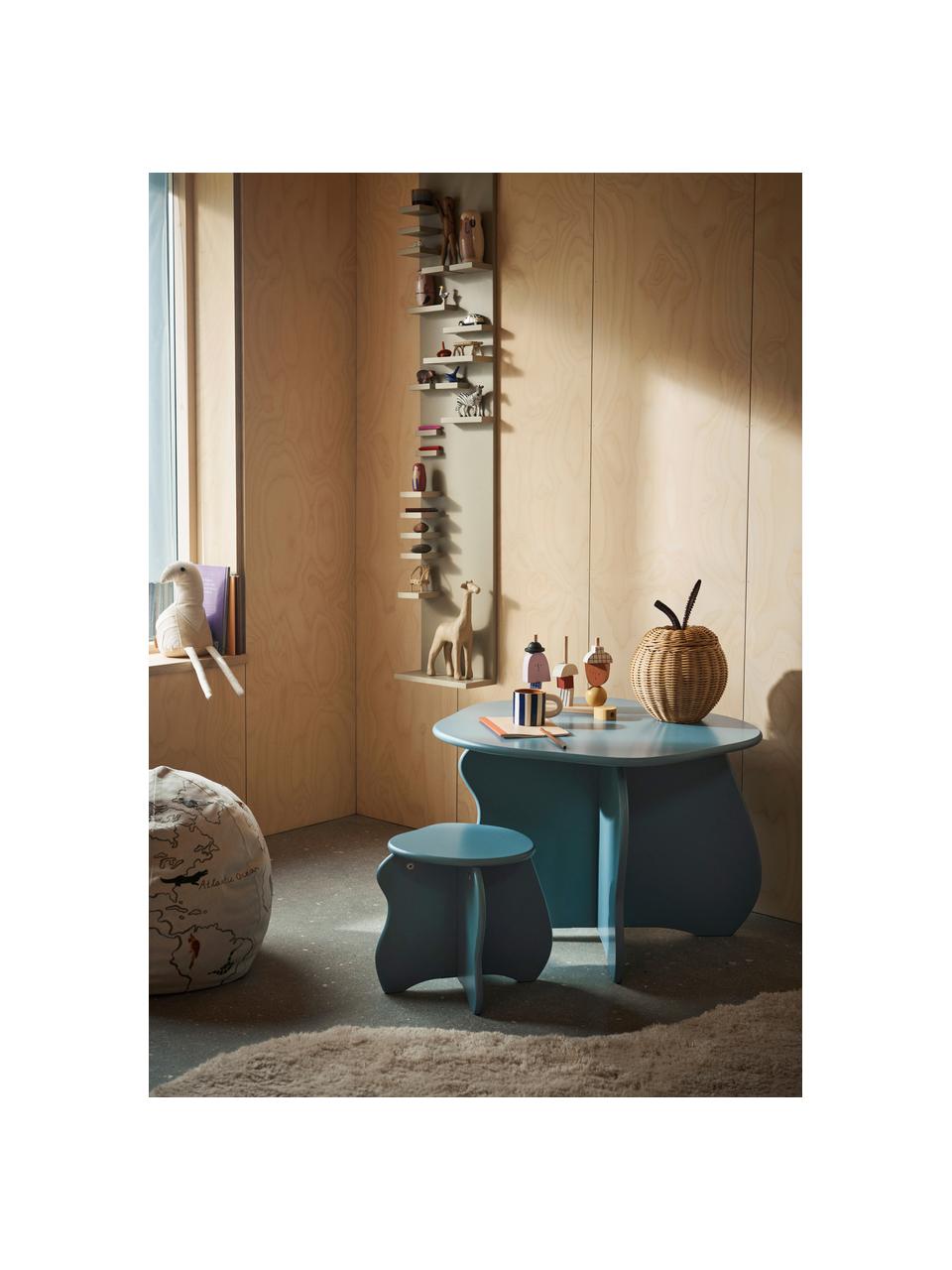 Table en bois de forme organique pour enfant Slope, MDF laqué

Ce produit est fabriqué à partir de bois certifié FSC® issu d'une exploitation durable, Gris-bleu, larg. 71 x prof. 70 cm