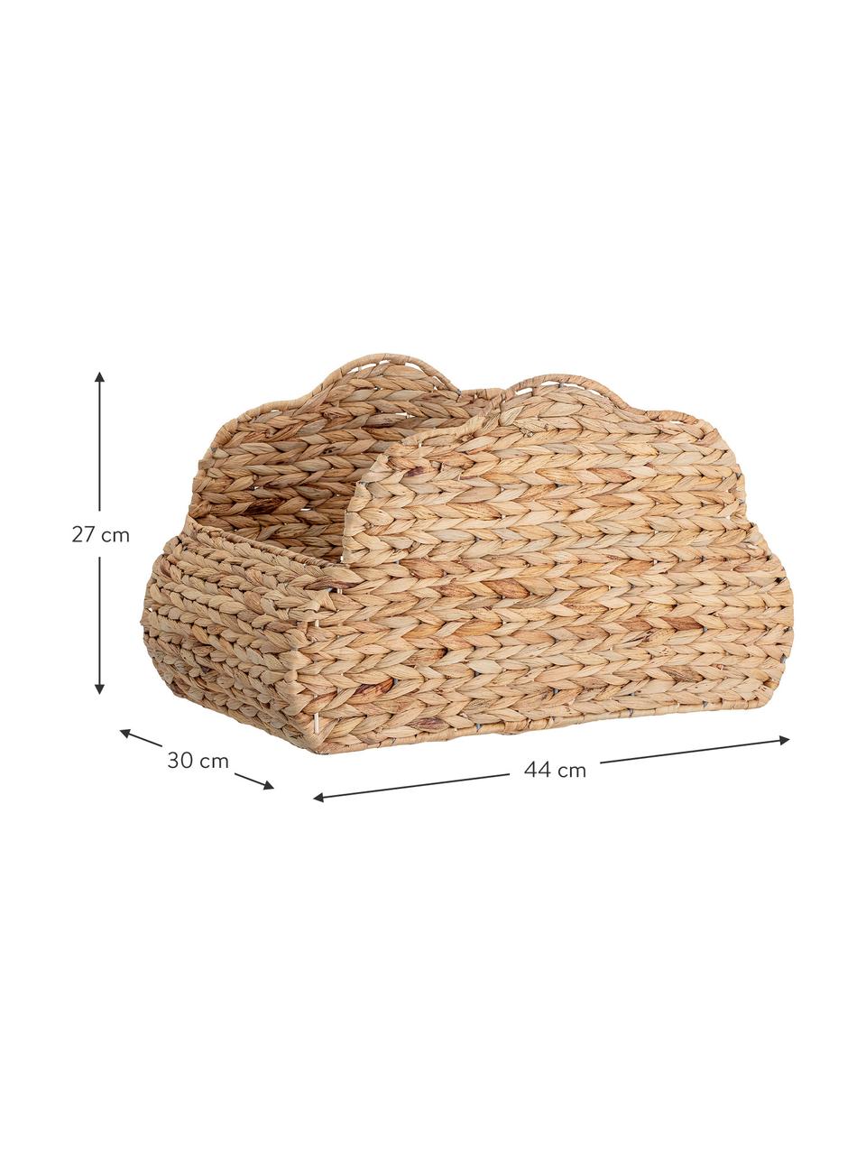 Cesta Dimitrova, Yute, Beige, An 44 x Al 27 cm