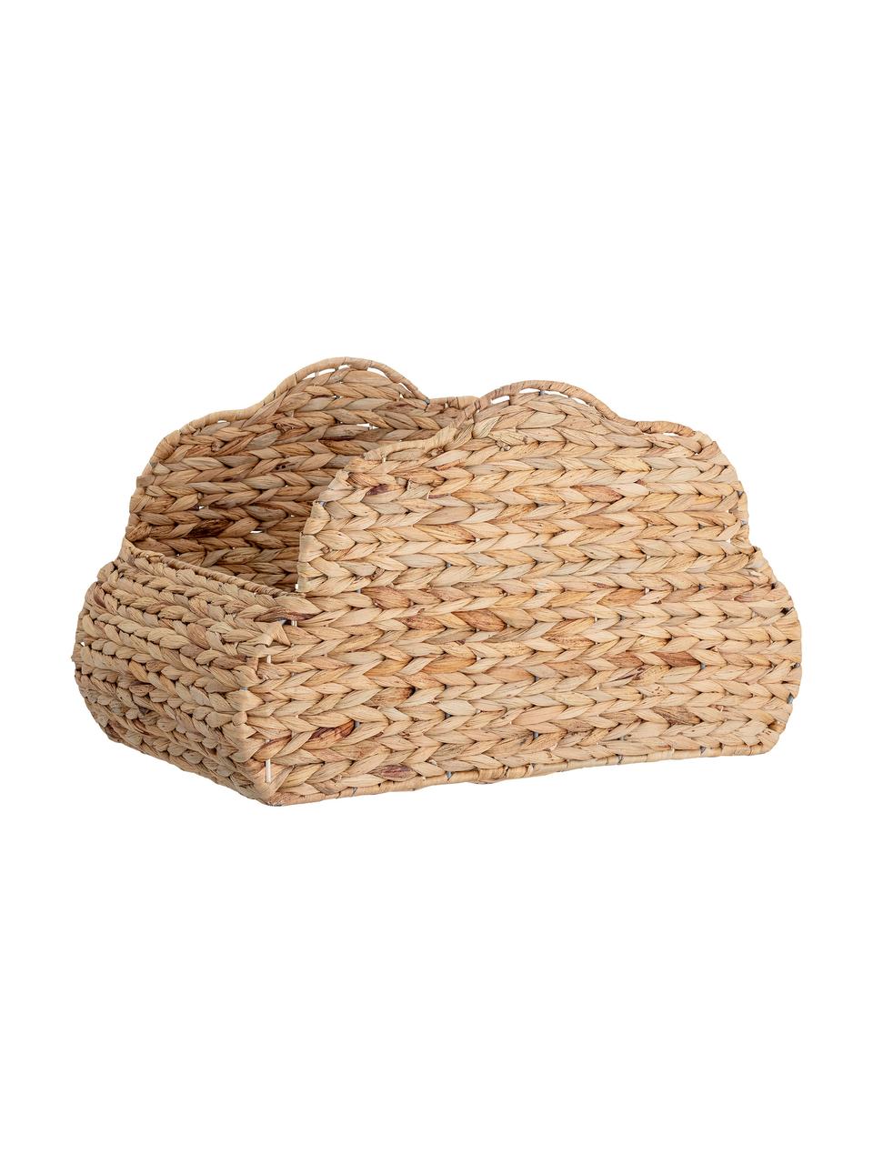 Panier de rangement enfant Dimitrova, Jute, Beige, larg. 44 x haut. 27 cm