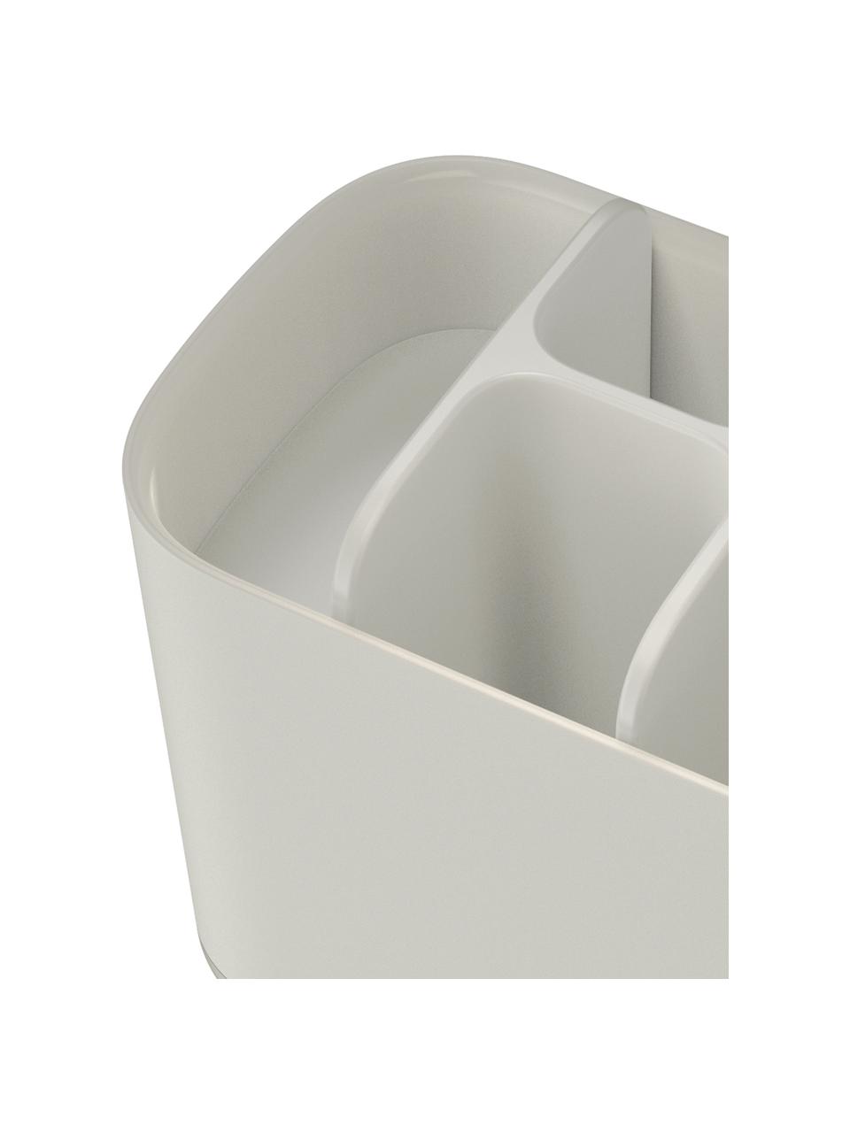 Koupelnový organizér EasyStore, Umělá hmota, Světle béžová, Š 17 cm, H 9 cm