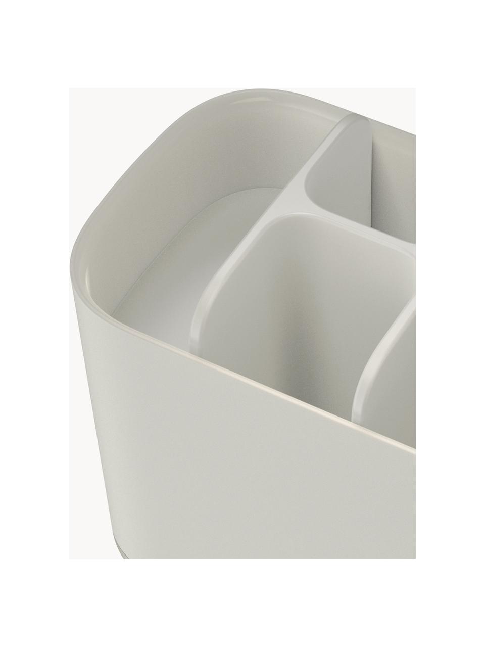 Organizador de baño EasyStore, Plástico, Beige claro, L 17 x An 9 cm