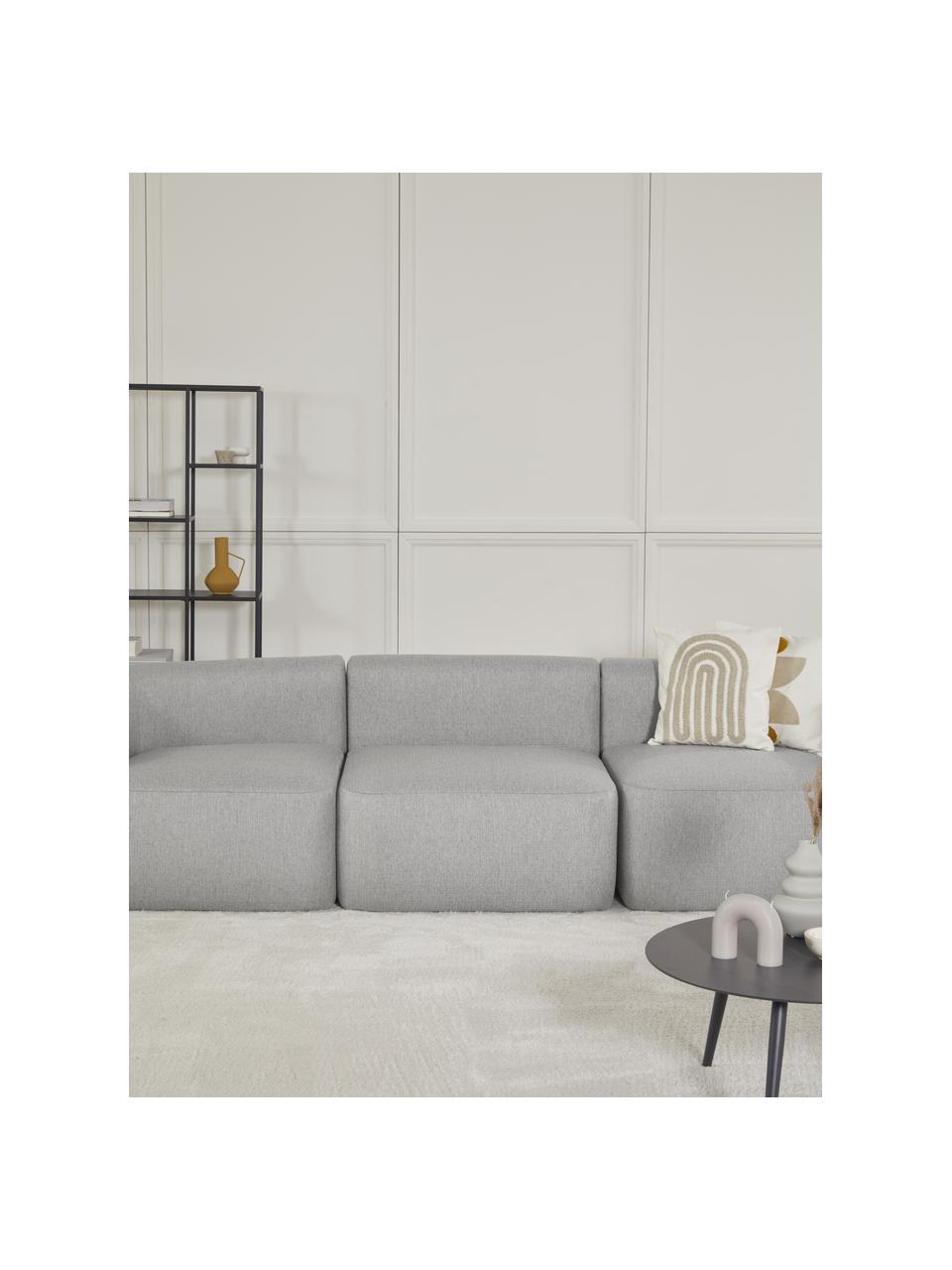 Chauffeuse pour canapé modulable Sofia, Tissu gris, larg. 86 x prof. 95 cm