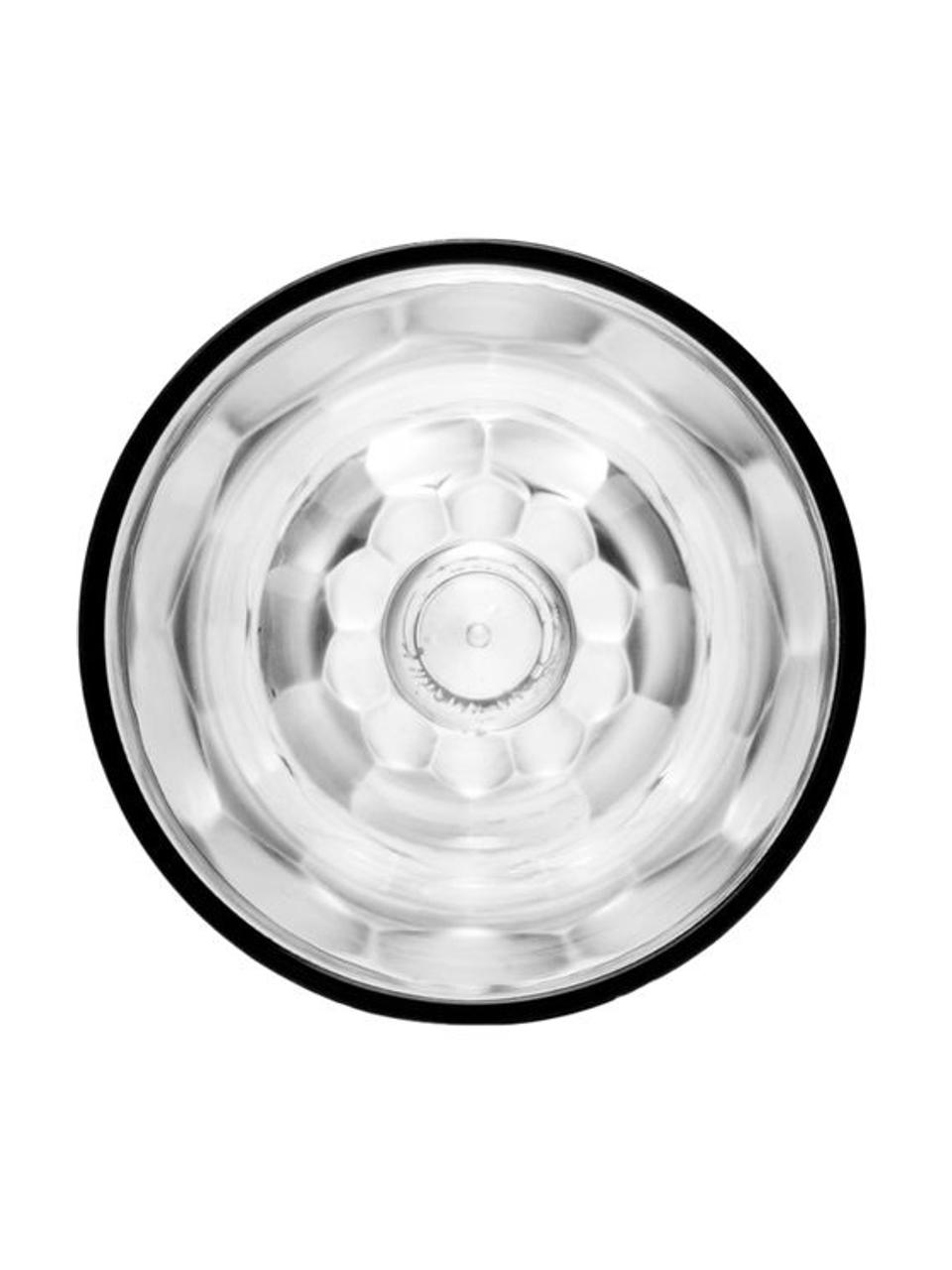 Champagneglas Jellies met structuurpatroon, 4 stuks, Kunststof, Transparant, Ø 6 x H 17 cm, 200 ml