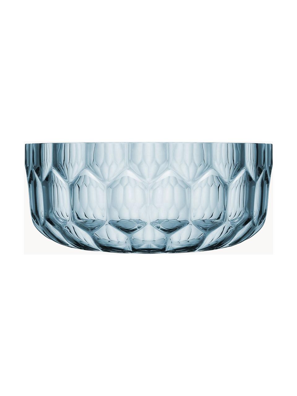 Insalatiera con motivo strutturato Jellies, Plastica, Azzurro, Ø 32 x Alt. 14 cm