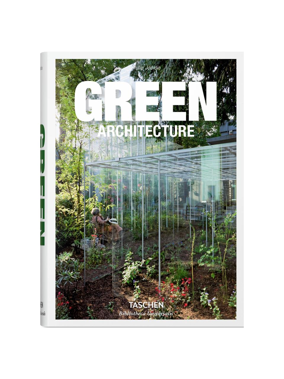 Bildband Green Architecture, Papier, Hardcover, Grün, Mehrfarbig, B 14 x L 20 cm