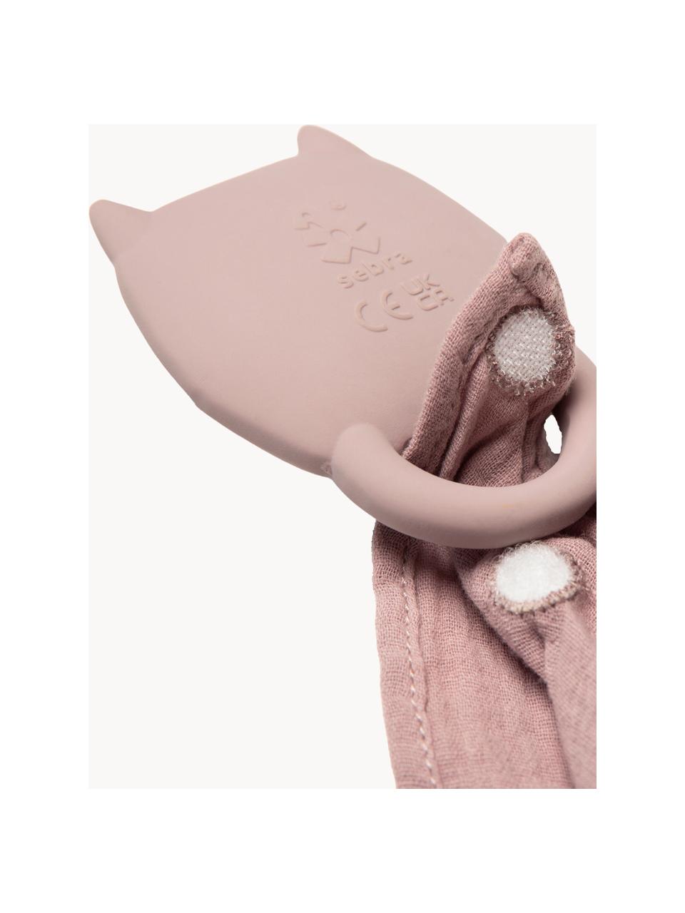 Doudou con mordedor Comforter, Rosa pálido, An 41 x L 47 cm