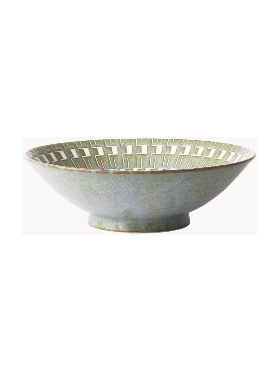 Coupelle artisanale Yunomi, Porcelaine, Multicolore, Ø 25 x haut. 8 cm