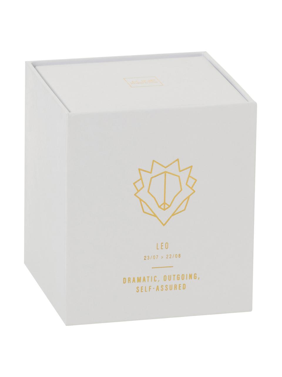 Vela perfumada Astro (zafiro & ámbar), Recipiente: vidrio, Leo, Ø 10 x Al 11 cm