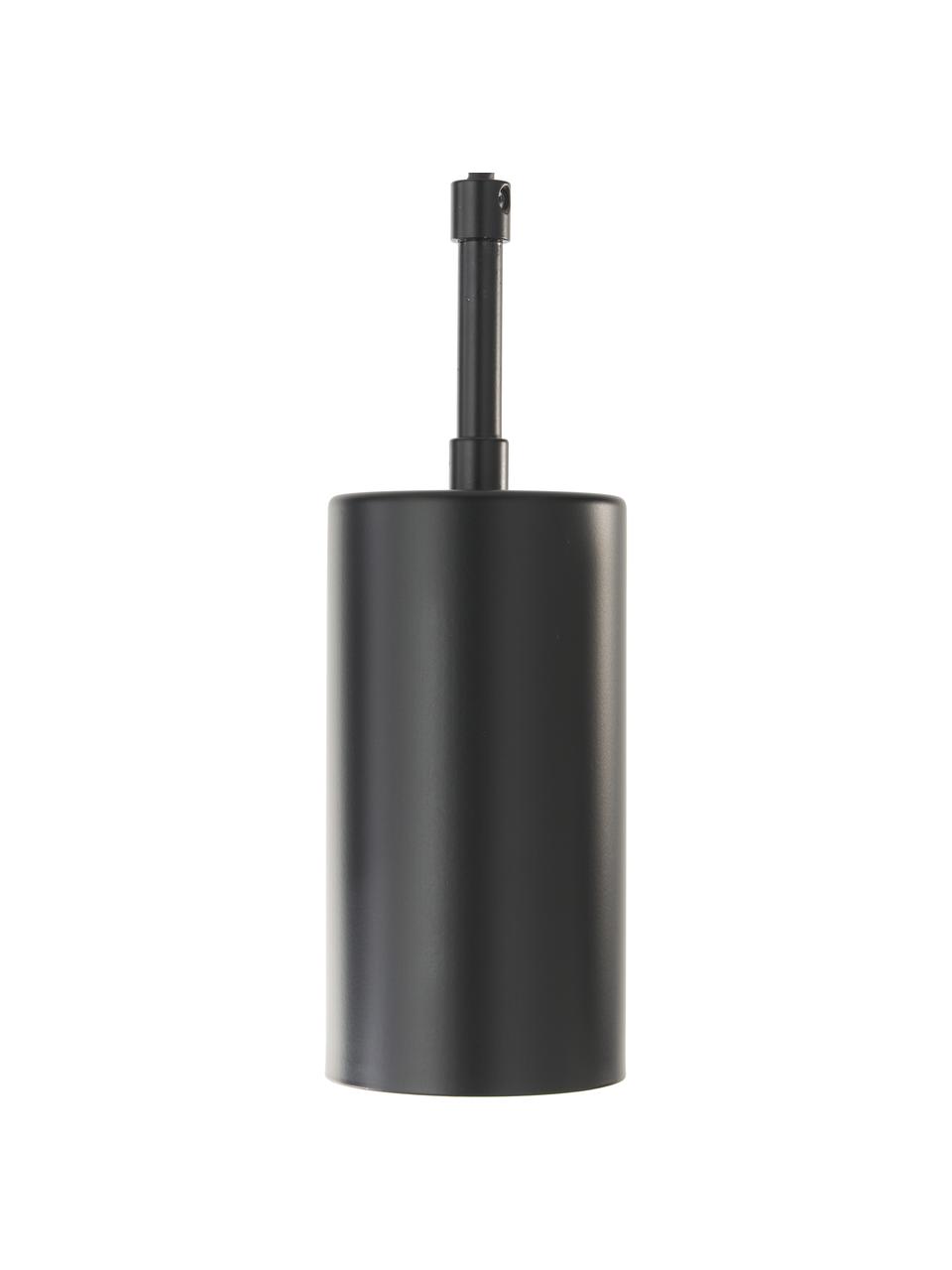 Grote hanglamp Arvo, Lampenkap: gecoat metaal, Zwart, B 75 x H 24 cm