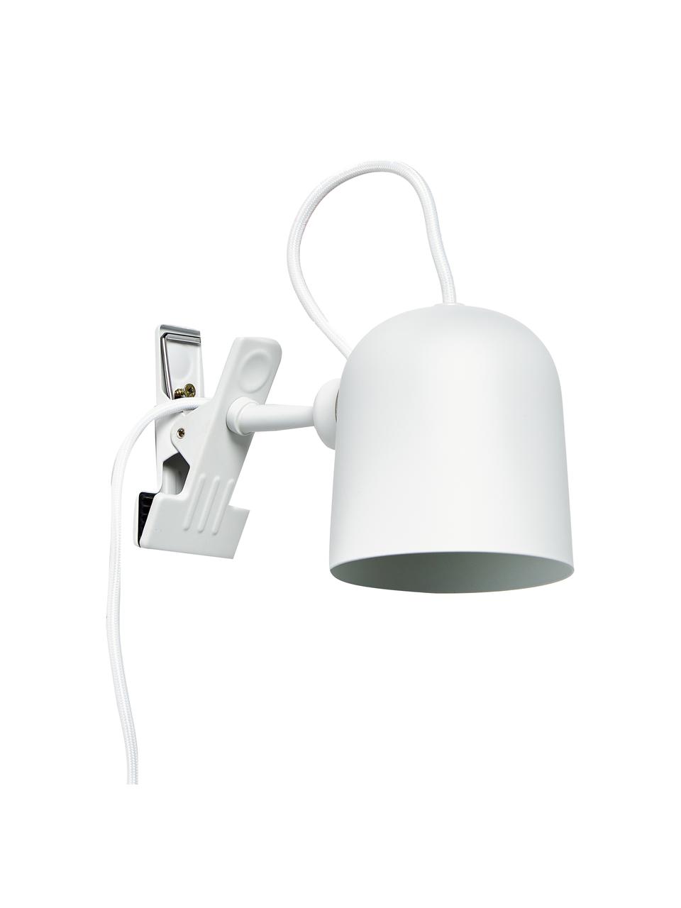 Schreibtischlampe Angle, Weiß, Ø 10 x H 12 cm