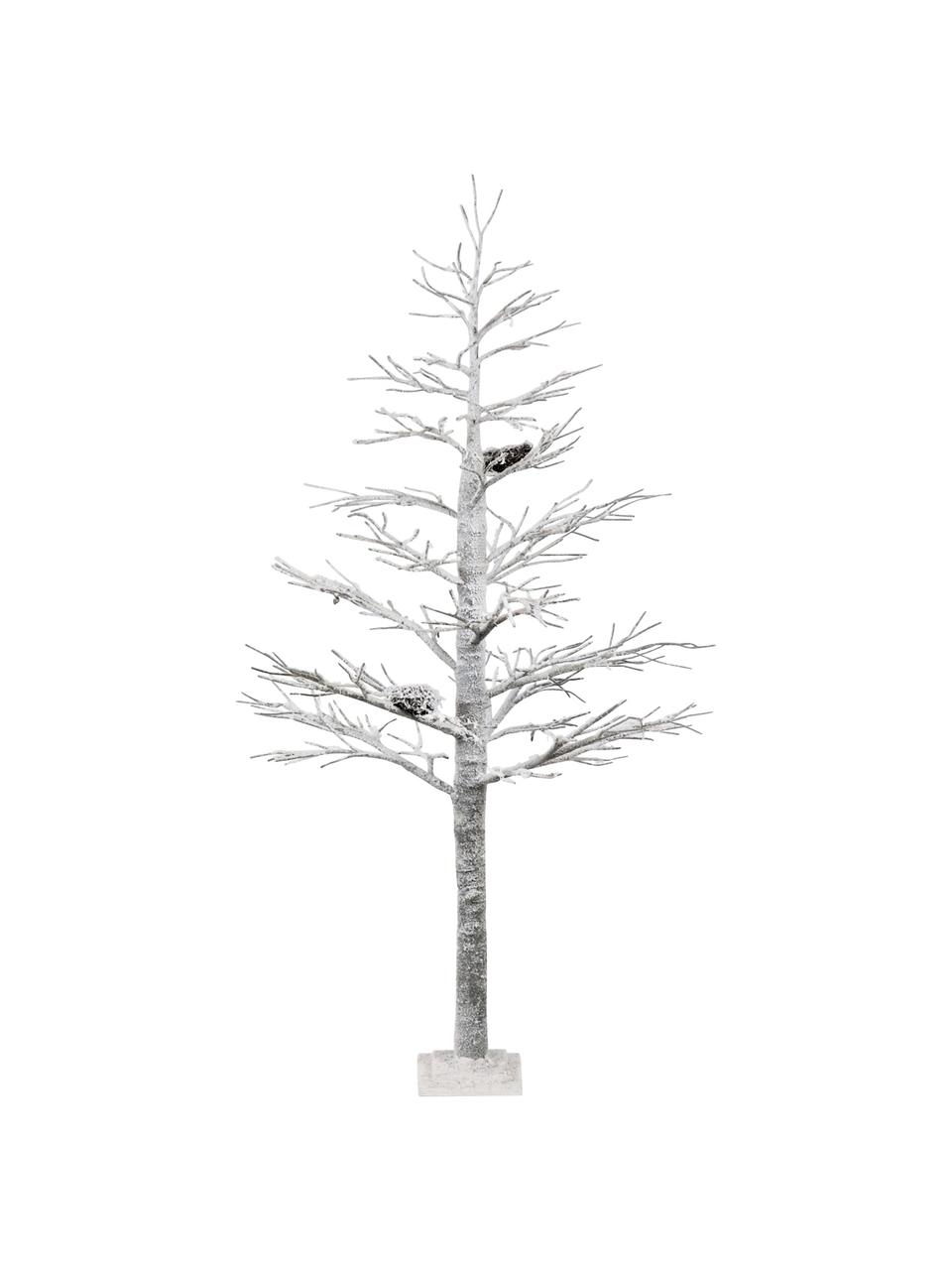 Pieza decorativa Ornament, Madera pintado, Blanco, Ø 70 x Al 150 cm