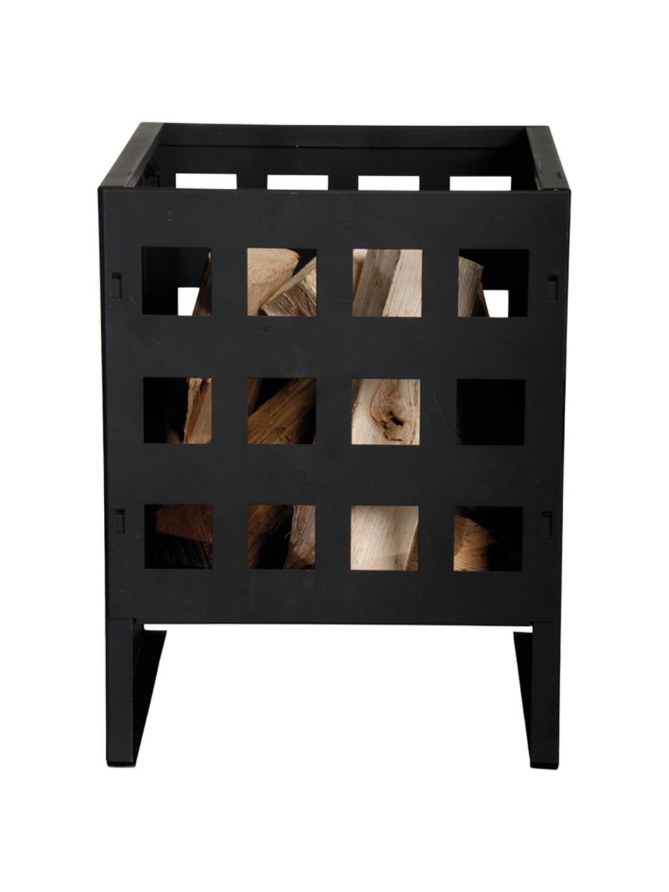 Brasero Grann, Metal, Negro, An 30 x Al 40 cm