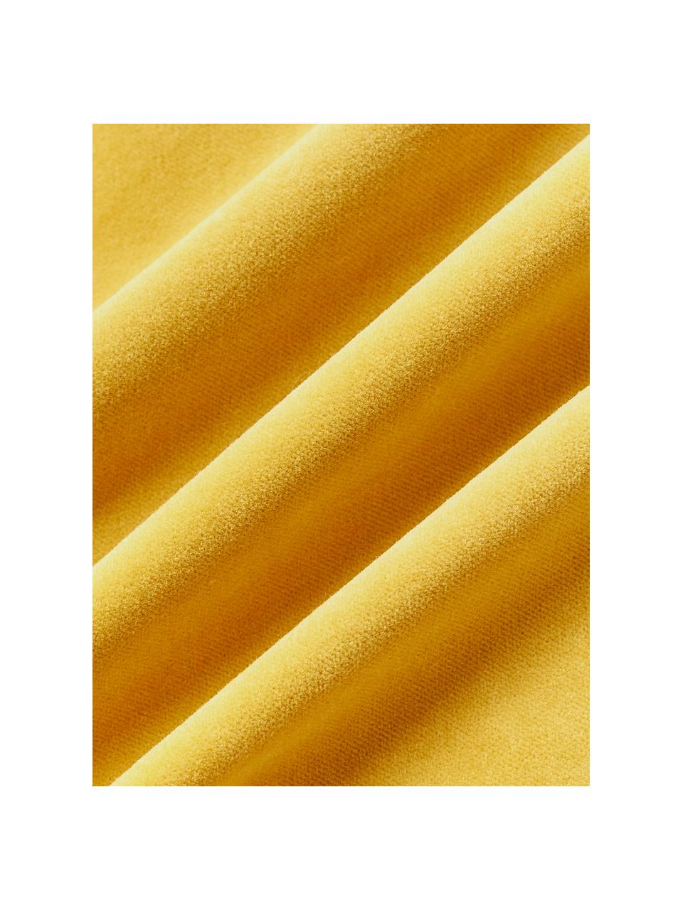 Housse de coussin en velours Dana, 100 % coton

Le matériau est certifié STANDARD 100 OEKO-TEX®, 21.HCN.84376, Hohenstein, Jaune soleil, larg. 30 x long. 50 cm