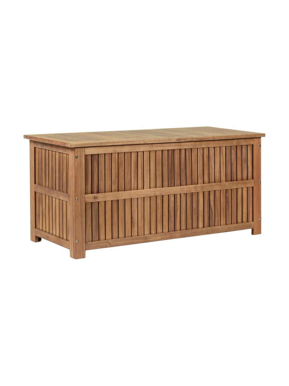 Zahradní úložný box Noemi, Olejované akáciové dřevo, Akáciové dřevo, Š 130 cm, V 59 cm