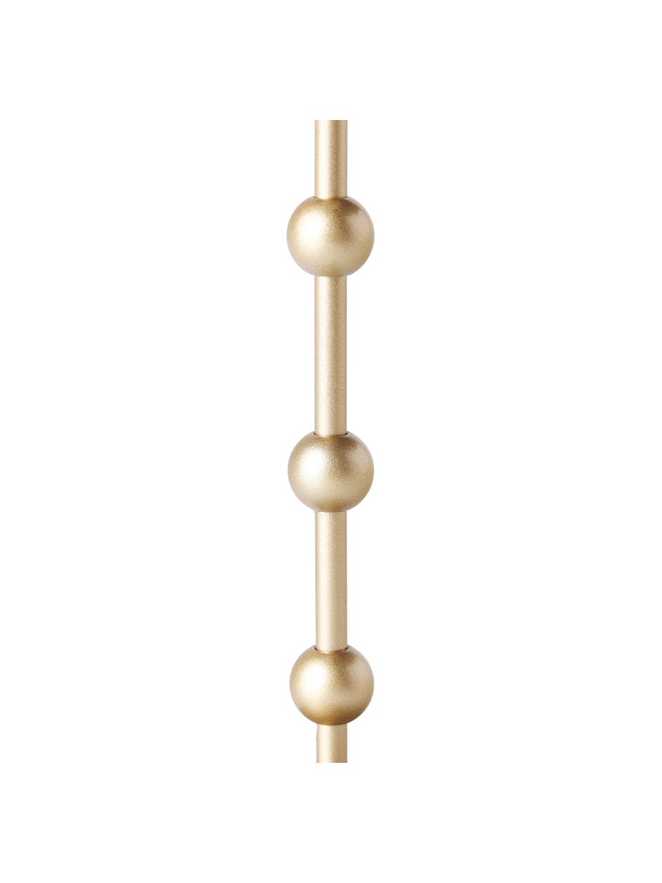 Set 2 candelabri Kimberly, Metallo rivestito, Dorato, Set in varie misure