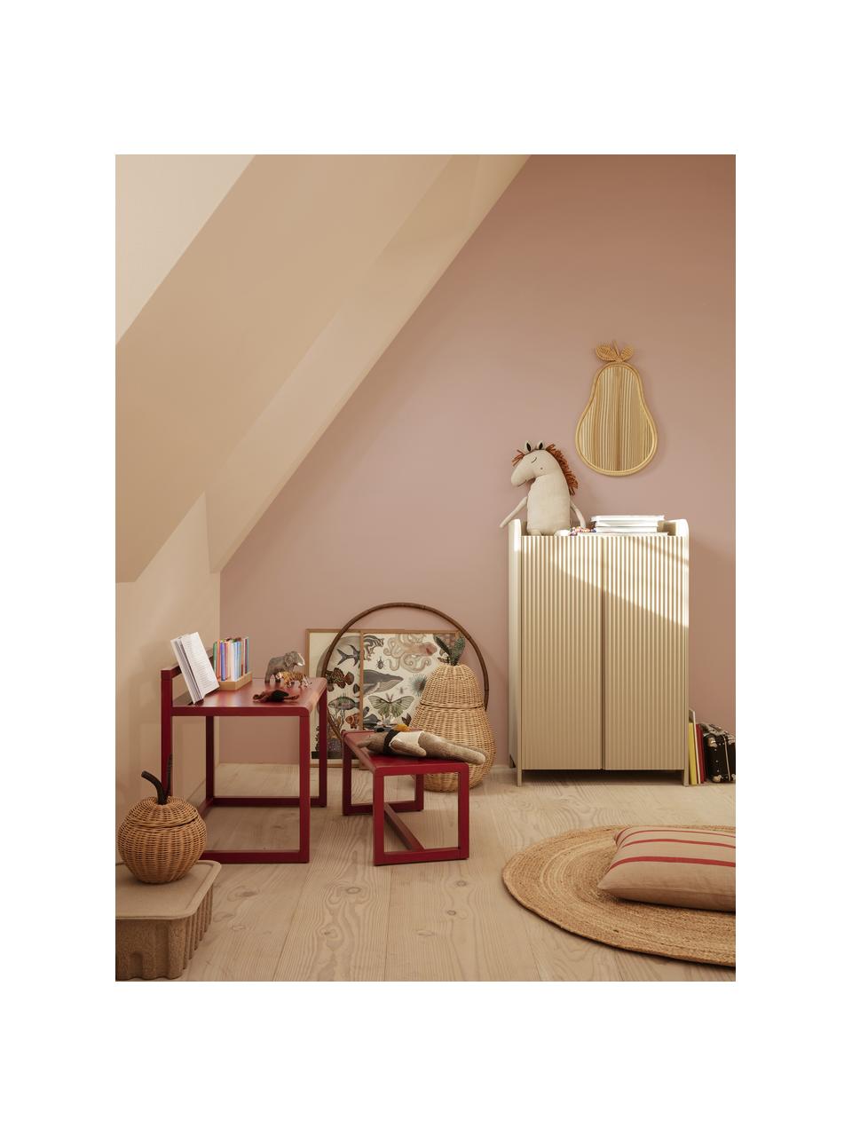 Bureau en bois pour enfant Little Architect, Bois de frêne, placage en frêne, MDF

Ce produit est fabriqué à partir de bois certifié FSC® issu d'une exploitation durable, Rouge, larg. 70 x prof. 45 cm