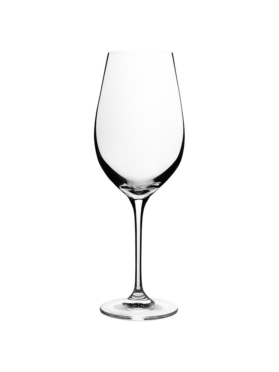 Rode wijnglazen Harmony, 6 stuks, Edele glans - het kristalglas breekt het licht en dit creëert een sprankelend effect, waardoor elk wijnglas als een bijzonder moment kan worden ervaren., Transparant, Ø 8 x H 24 cm