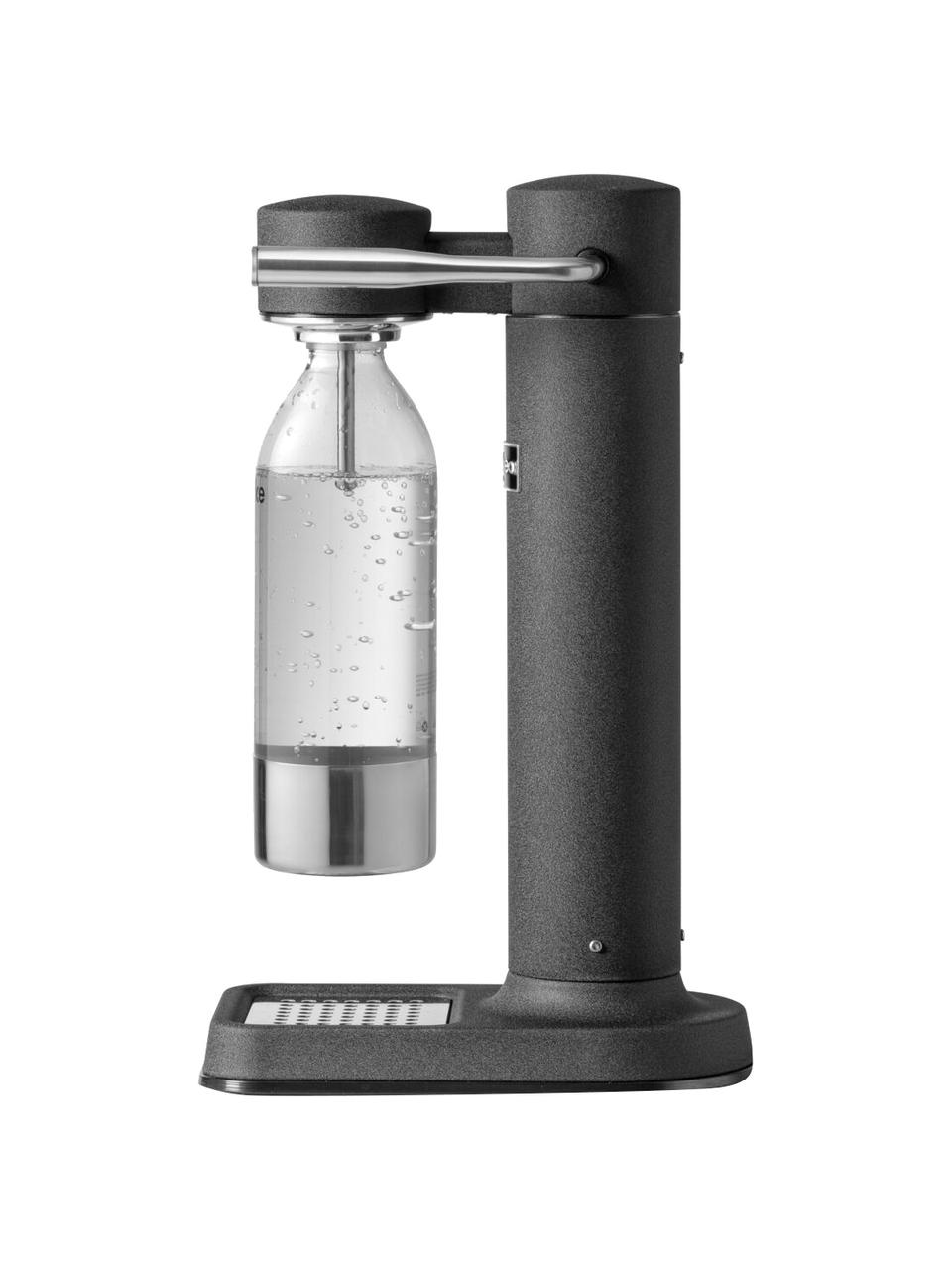 Máquina de refrescos Carbonator 3, Botella: plástico libre de BPA, Negro mate, Set de diferentes tamaños
