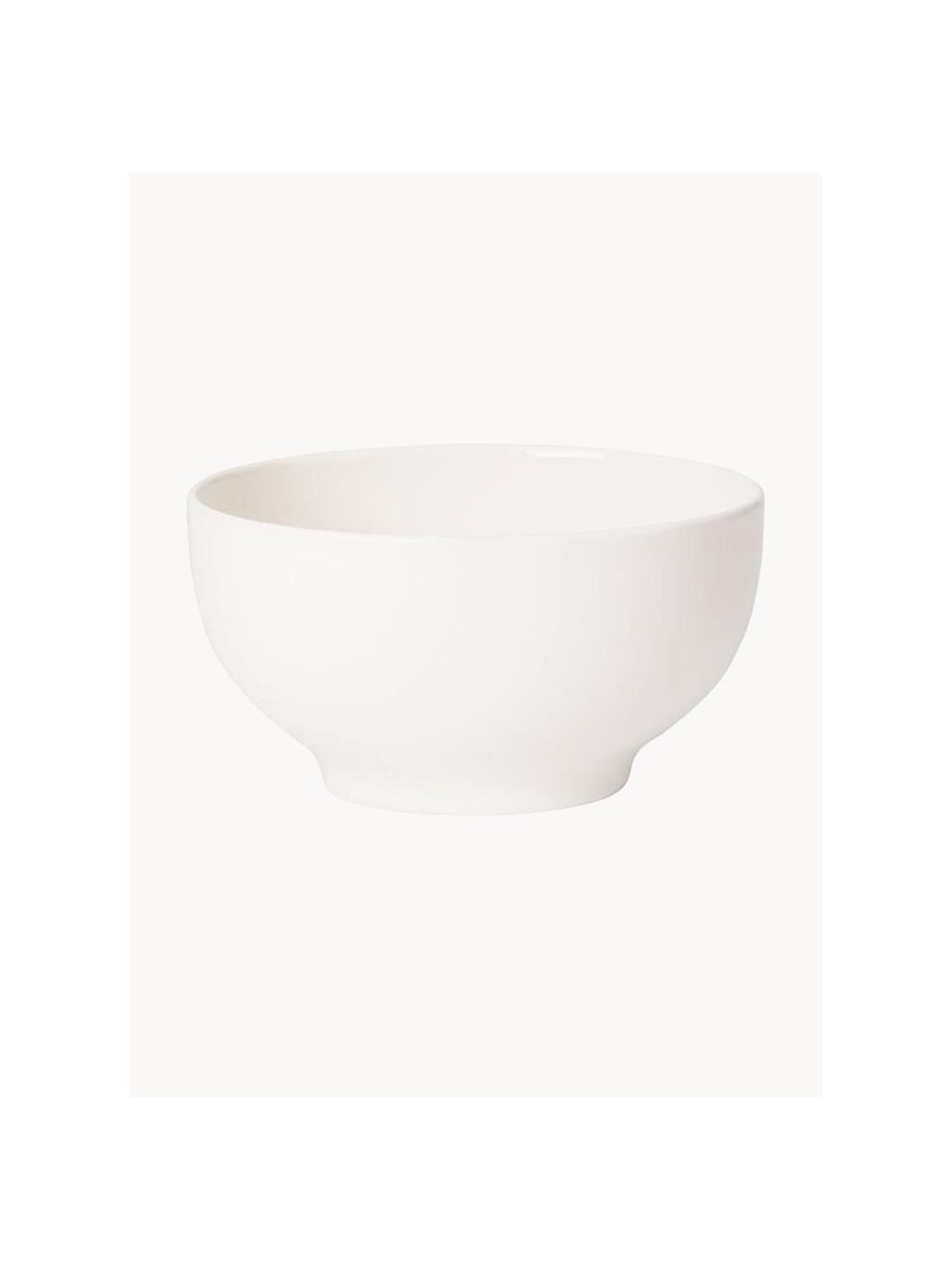 Miska z porcelánu For Me, 2 ks, Porcelán, Lomená biela, Ø 15 x V 8 cm