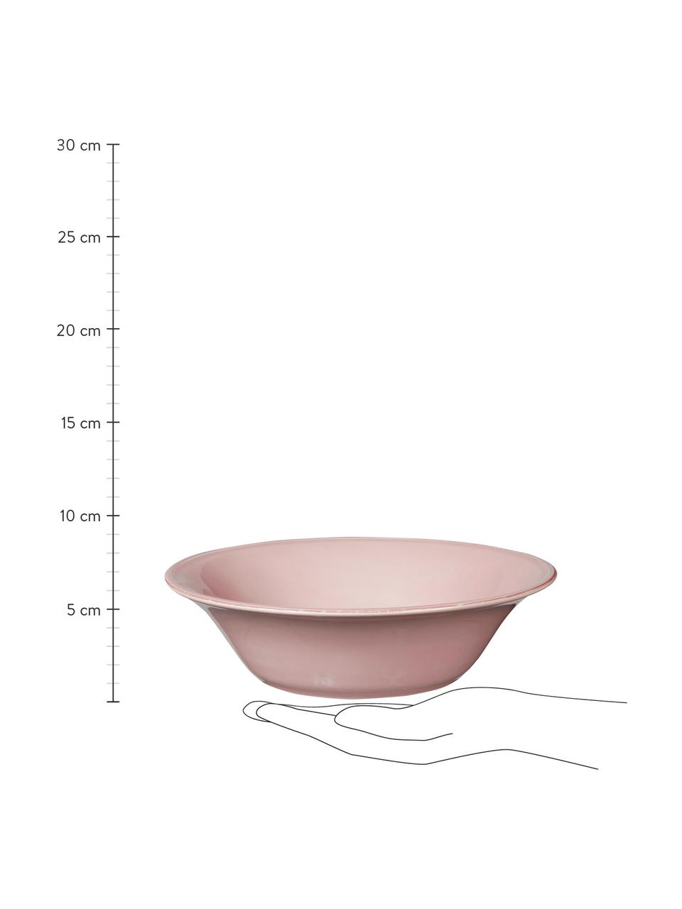 Salátová mísa Constance, Kamenina, Růžová, Ø 30 cm