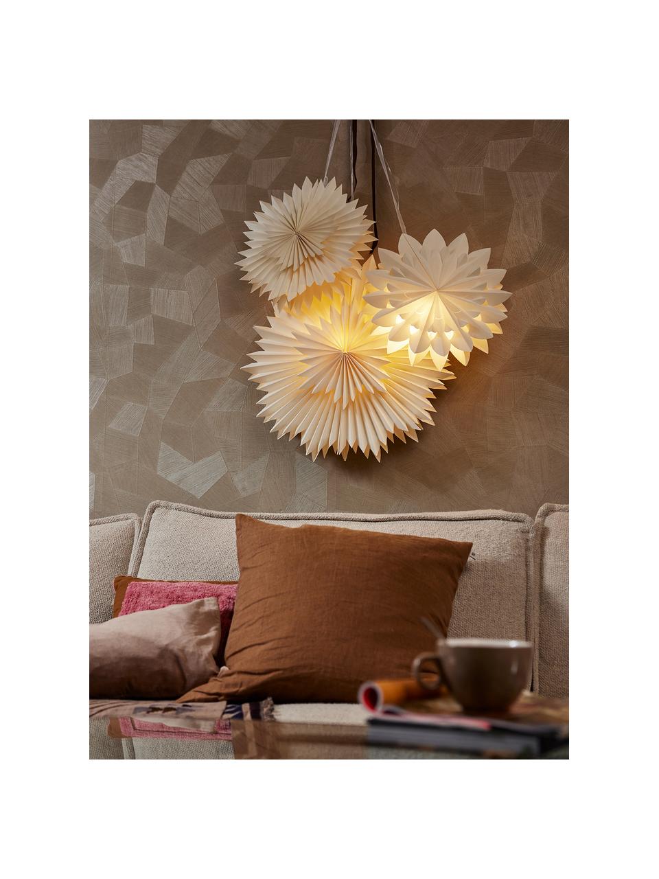 Étoile lumineuse LED Felix, tailles variées, Papier recyclé

Ce produit est fabriqué à partir de bois certifié FSC® issu d'une exploitation durable, Blanc crème, larg. 40 x haut. 40 cm