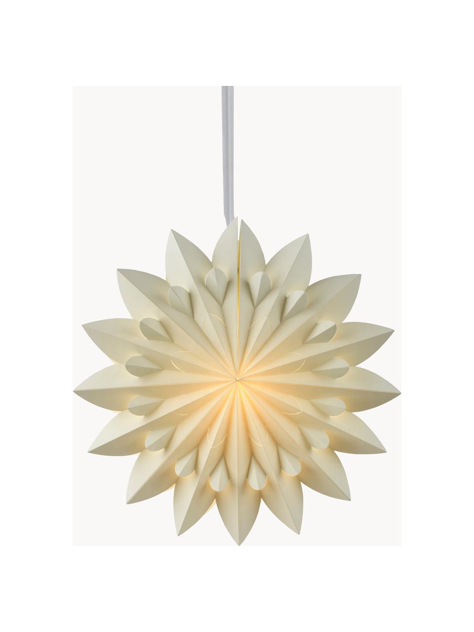 Étoile lumineuse LED Felix, tailles variées, Papier recyclé

Ce produit est fabriqué à partir de bois certifié FSC® issu d'une exploitation durable, Blanc crème, larg. 40 x haut. 40 cm